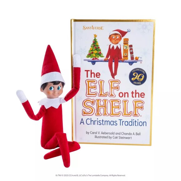 NEW Elf on the Shelf a Christmas Tradition Limited 20th Anniversary Edition - Picture 2 of 15